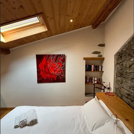 Villino Margherita - View Cozy Loft Lägenhet Dorio